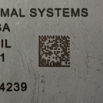 Industrial Marking on Metal ID Plates