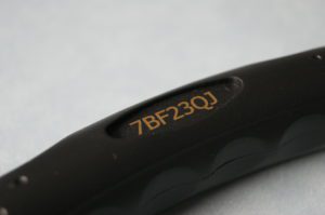 Laser Marked Component