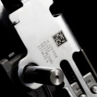 Datamatrix laser marking automotive part
